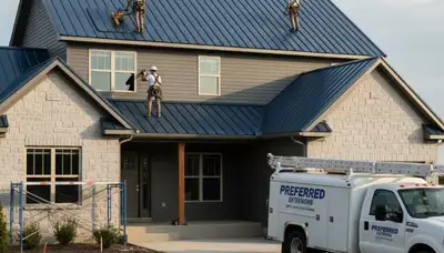 Professional metal roofing installation by Next Level Exteriors in Spokane, WA
