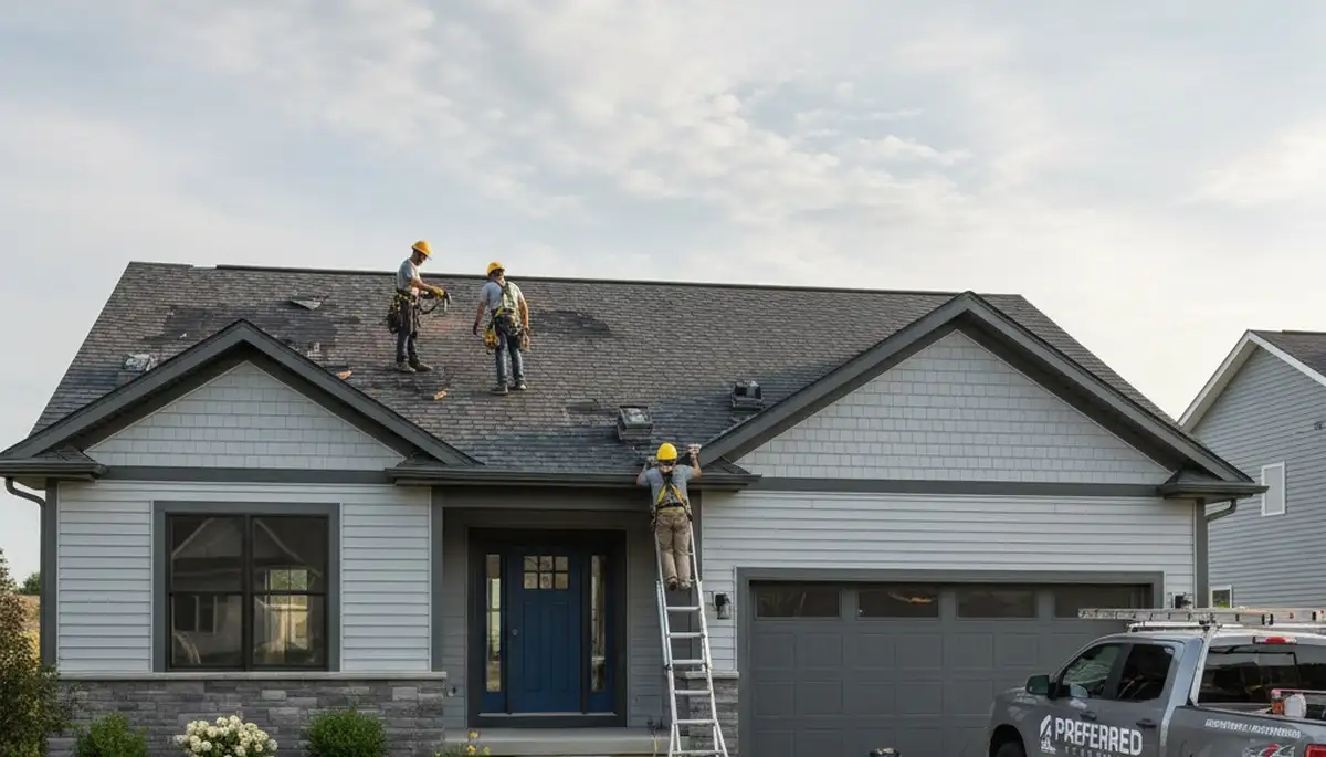 Professional roofing and vinyl siding repair in Spokane, WA by Next Level Exteriors