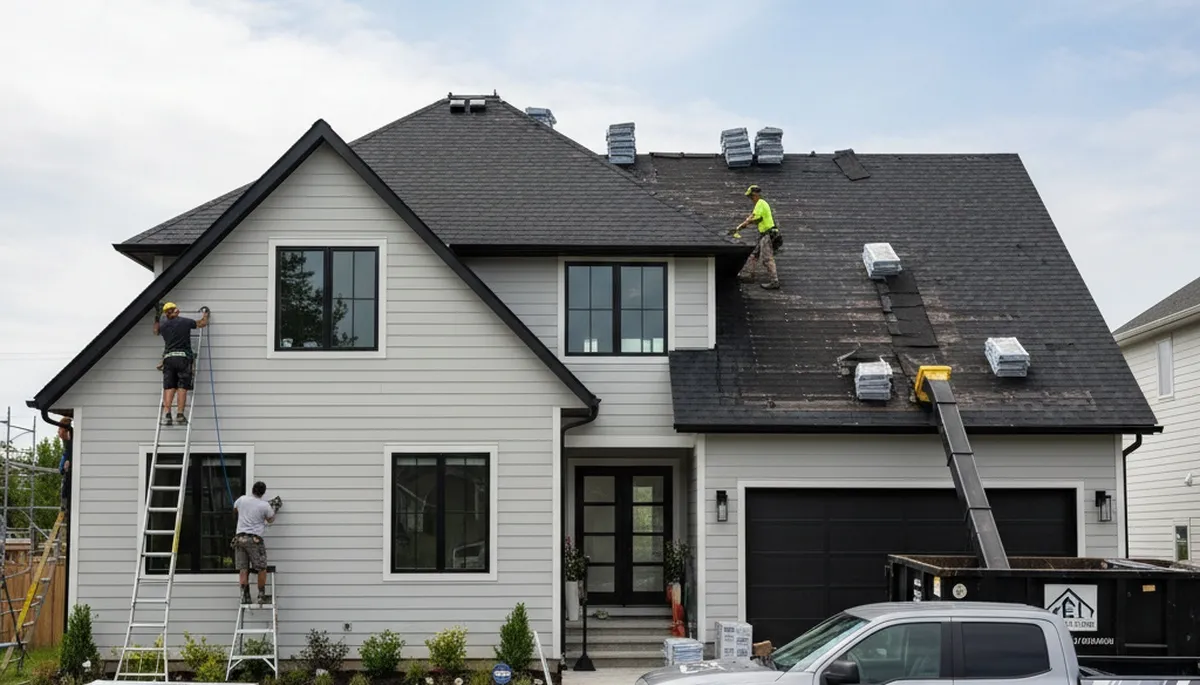 Professional roof and vinyl siding replacement in Spokane, WA by Next Level Exteriors