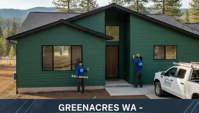Professional vinyl siding installation on home exterior in Spokane, WA