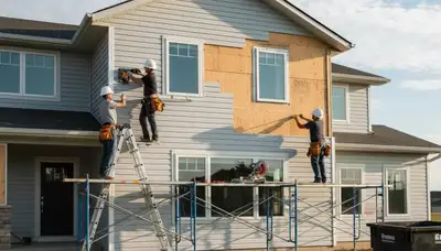 Professional vinyl siding installation on Spokane, WA home by Next Level Exteriors