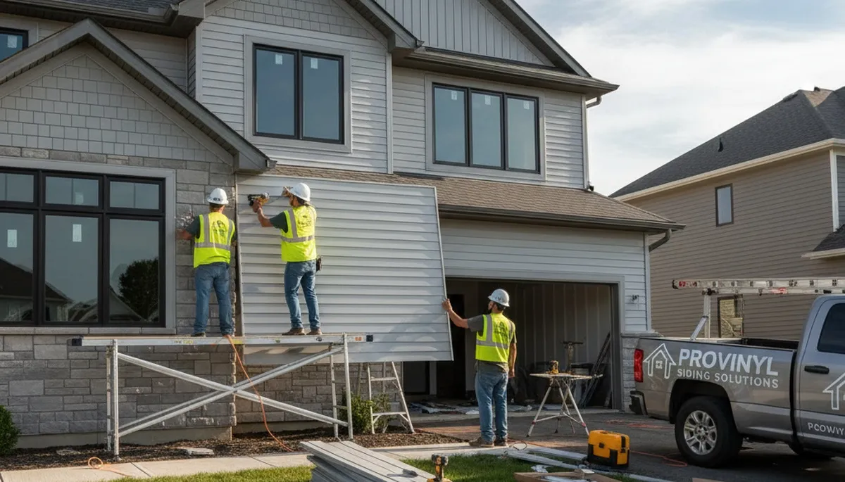 Professional vinyl siding installation on Spokane WA home exterior by Next Level Exteriors