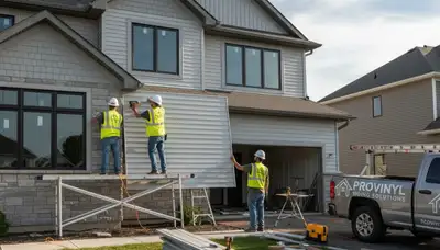 Professional vinyl siding installation on Spokane WA home exterior by Next Level Exteriors