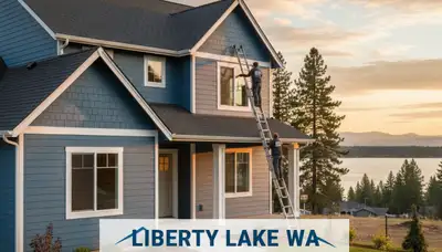 Professional vinyl siding installation on home exterior in Spokane, WA