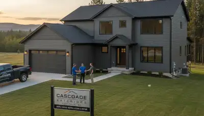 Professional vinyl siding installation on home exterior in Spokane, WA