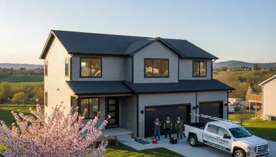 Professional vinyl siding installation on Spokane WA home exterior by sidingspokane.com experts