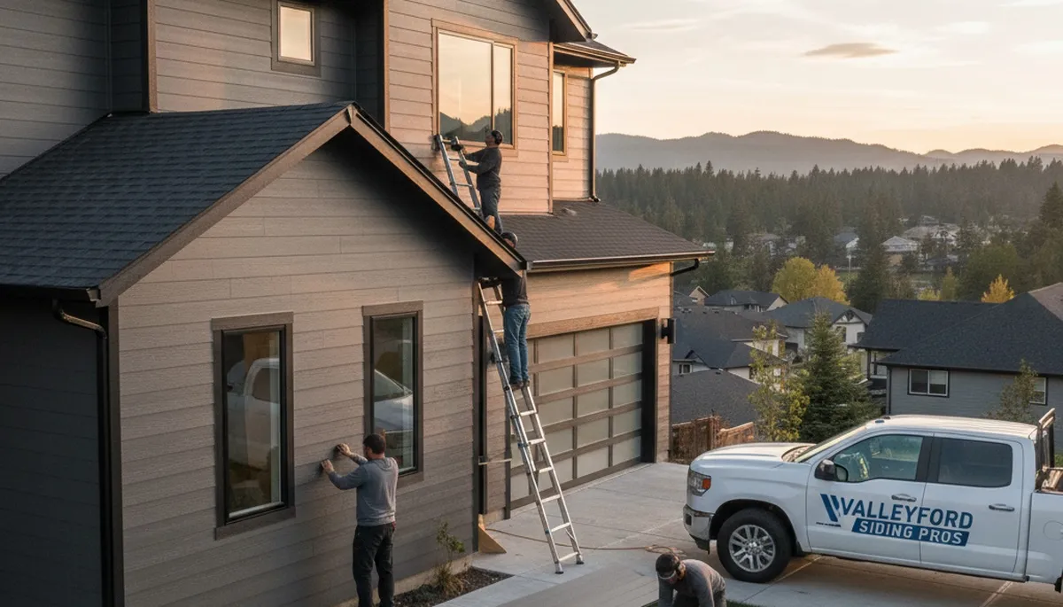 Professional vinyl siding installation by siding experts in Spokane, WA homes