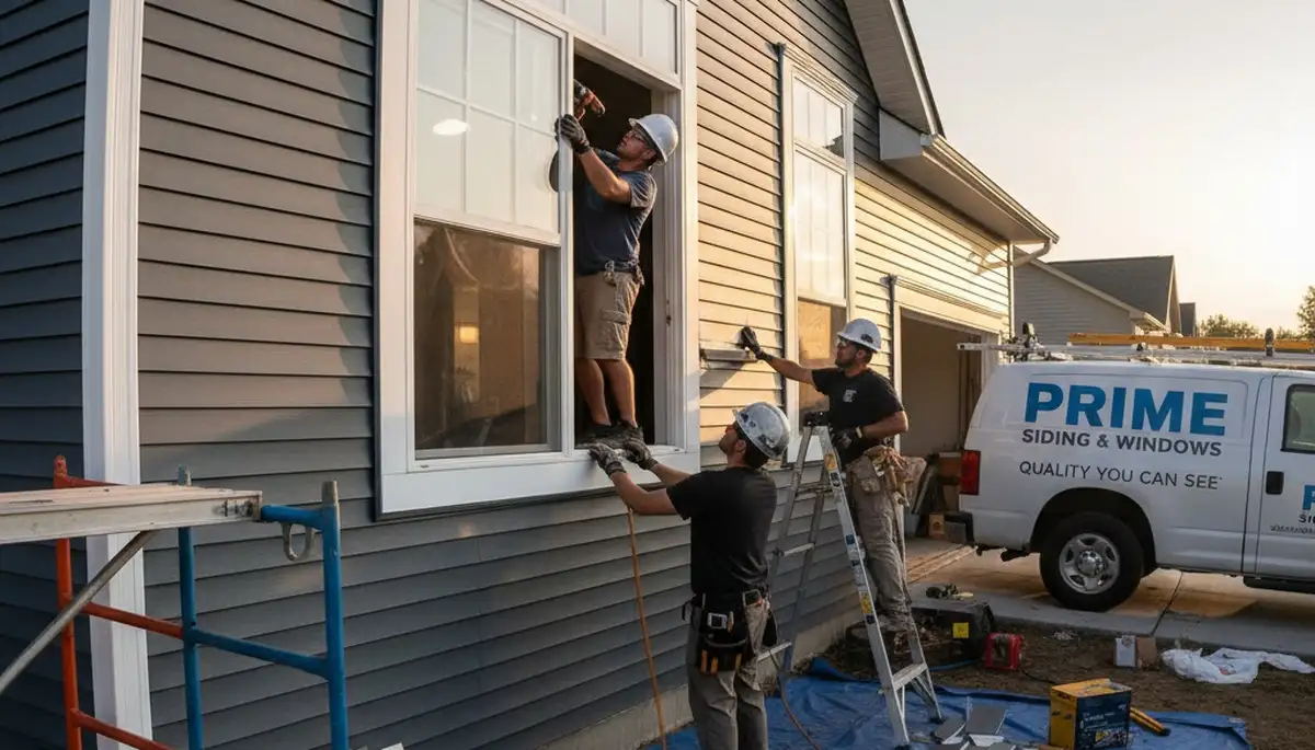 Professional window installation and vinyl siding in Spokane, WA homes by Next Level Exteriors