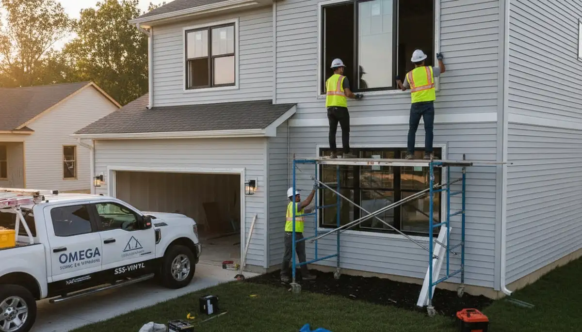 Professional window replacement and vinyl siding installation in Spokane, WA home exterior